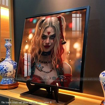 file tranh nhan vat phim harley quinn joker 8