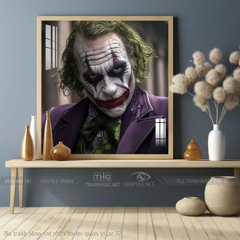file tranh nhan vat phim harley quinn joker 80