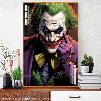 file tranh nhan vat phim harley quinn joker 806