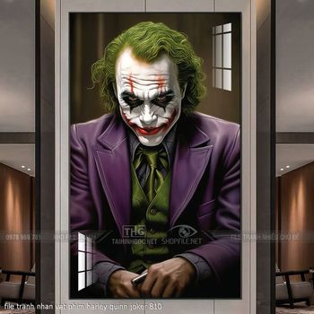 file tranh nhan vat phim harley quinn joker 810