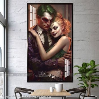 file tranh nhan vat phim harley quinn joker 822