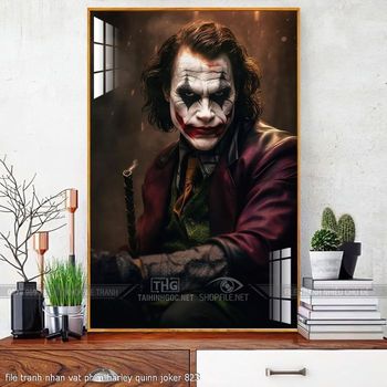 file tranh nhan vat phim harley quinn joker 823