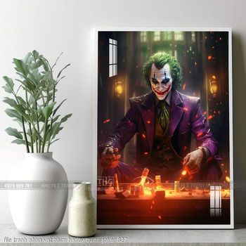 file tranh nhan vat phim harley quinn joker 827