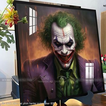 file tranh nhan vat phim harley quinn joker 830