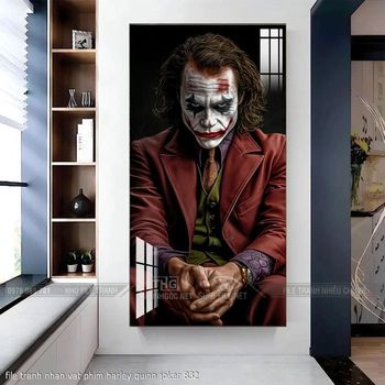file tranh nhan vat phim harley quinn joker 832