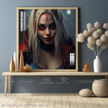 file tranh nhan vat phim harley quinn joker 836
