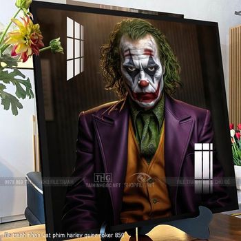 file tranh nhan vat phim harley quinn joker 850