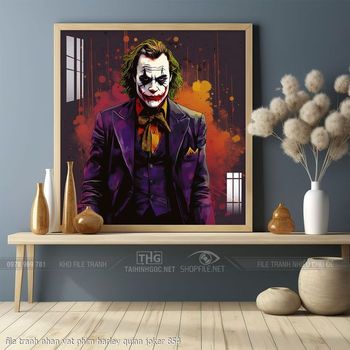 file tranh nhan vat phim harley quinn joker 854