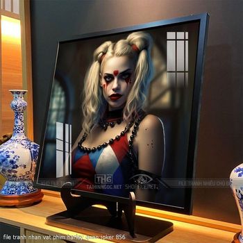 file tranh nhan vat phim harley quinn joker 856
