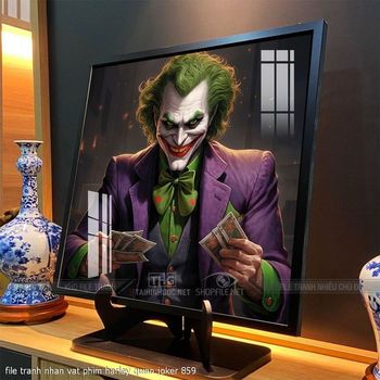 file tranh nhan vat phim harley quinn joker 859
