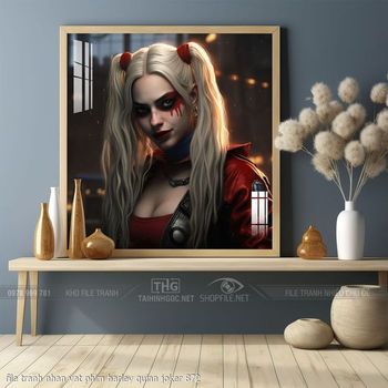 file tranh nhan vat phim harley quinn joker 872