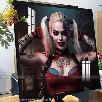 file tranh nhan vat phim harley quinn joker 99