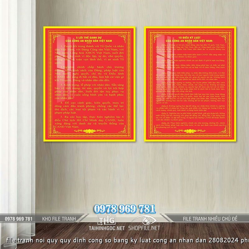 file tranh noi quy quy dinh cong so bang ky luat cong an nhan dan 28082024 phu