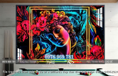 file tranh nu than bida bi da bi a billiards dep den dien led neon decor 04062024 t2