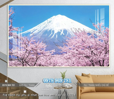 file tranh nui phu si nhat ban hoa anh dao 16112024