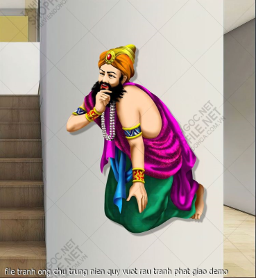 file tranh ong chu trung nien quy vuot rau tranh phat giao