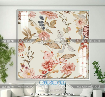file tranh pattern hoa vai 1432025 ho