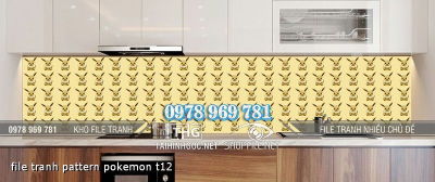 file tranh pattern pokemon t12