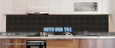 file tranh pattern pokemon t8