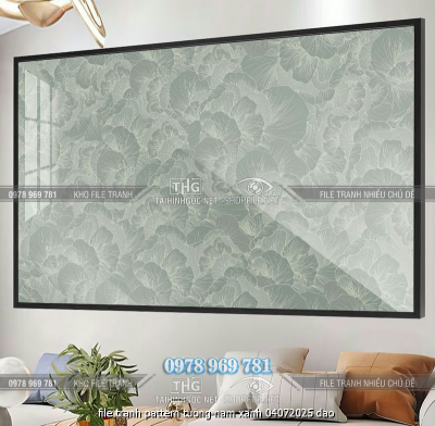 file tranh pattern tuong nam xanh 04072025 dao