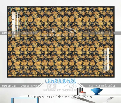 file tranh pattern vai den vang 25032026 dao