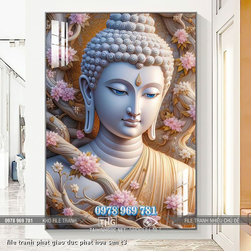 file tranh phat giao duc phat hoa sen t3