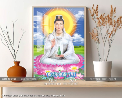 file tranh phat giao quan am bo tat hoa sen 1562024 dat