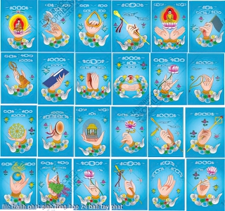 file tranh phat giao tong hop 24 ban tay phat