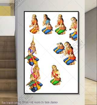 file tranh phat nhan vat vuon ty lam