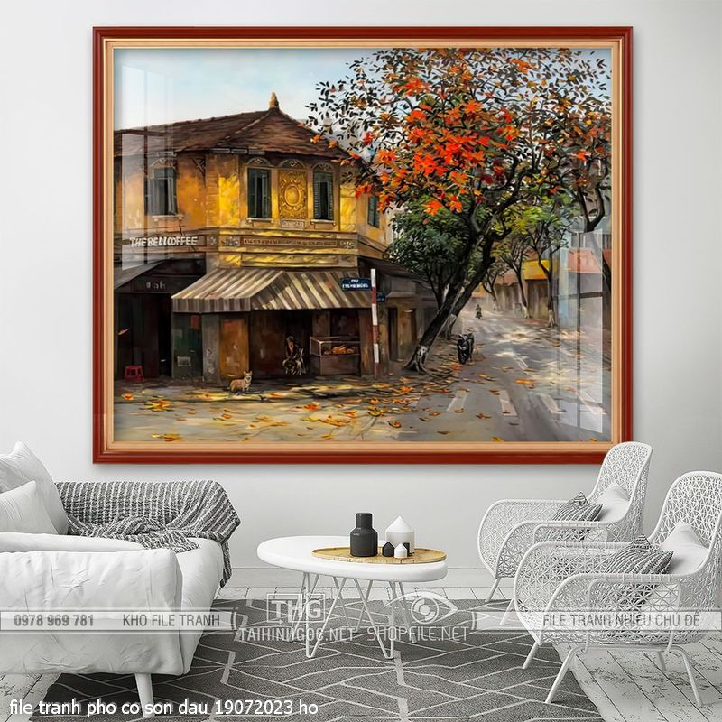 file tranh pho co son dau 19072023 ho