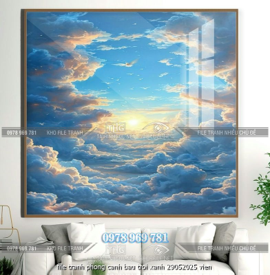 file tranh phong canh bau troi xanh 29052025 vien