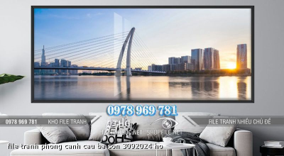 file tranh phong canh cau ba son 3092024 ho