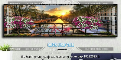 file tranh phong canh cau tren song va xe dap 18122025 h