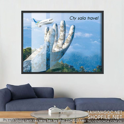 file tranh phong canh cau vang ban tay phat 21042023 hieu