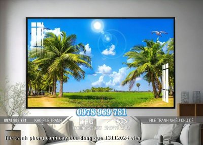 file tranh phong canh cay dua dong que 13112024 vien