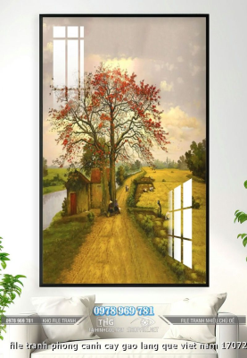 file tranh phong canh cay gao lang que viet nam 17072024 phu