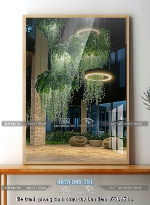 file tranh phong canh chau cay ban dem 972025 ho