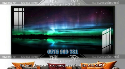 file tranh phong canh cuc quang be ca decal dan kinh 6d 014