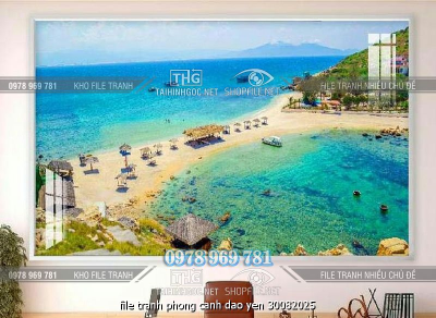 file tranh phong canh dao yen 30082025