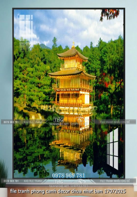 file tranh phong canh decor chua nhat ban 17072025