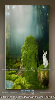 file tranh phong canh decor con tho dep 12072025