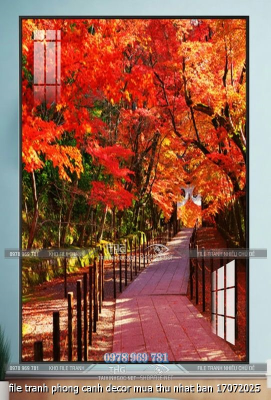 file tranh phong canh decor mua thu nhat ban 17072025