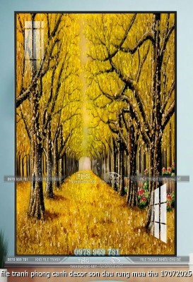 file tranh phong canh decor son dau rung mua thu 17072025