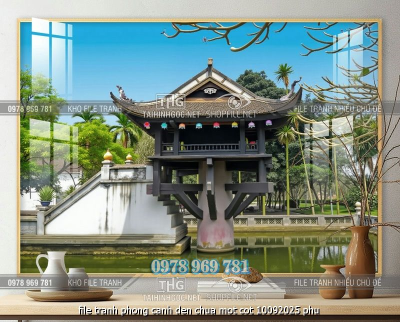 file tranh phong canh den chua mot cot 10092025 phu