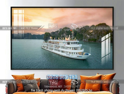 file tranh phong canh du thuyen 2062025 ho