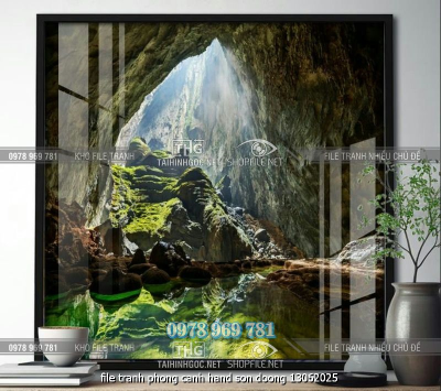 file tranh phong canh hand son doong 13062025