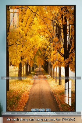 file tranh phong canh hang cay mua thu 17072025