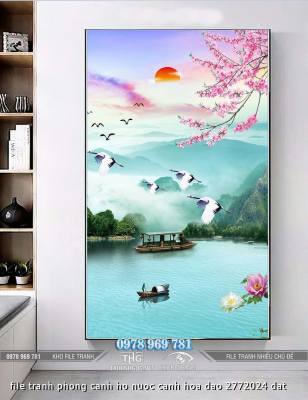 file tranh phong canh ho nuoc canh hoa dao 2772024 dat