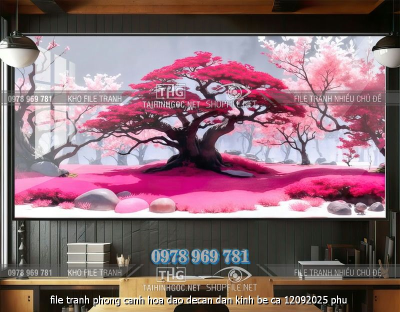 file tranh phong canh hoa dao decan dan kinh be ca 12092025 phu