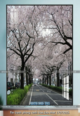 file tranh phong canh hoa dao nhat 17072025